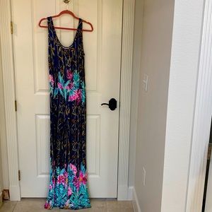Lily Pulitzer navy jumpsuit. Size small.